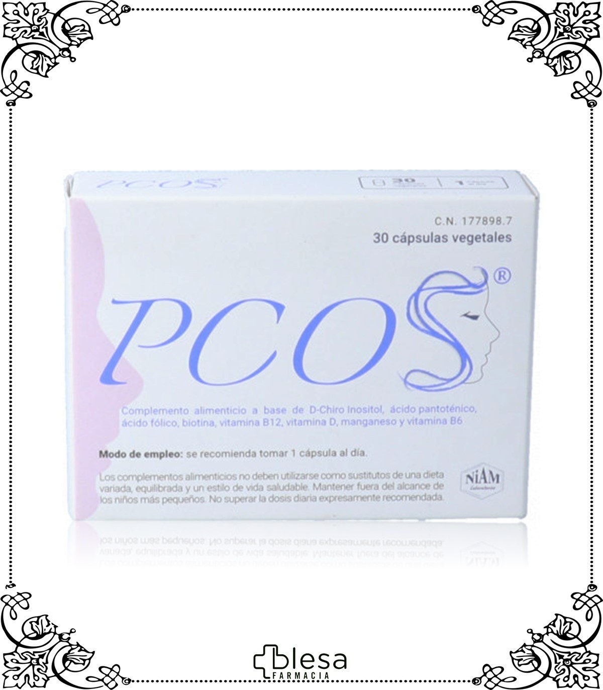 PCOS 30 CAPSULAS
