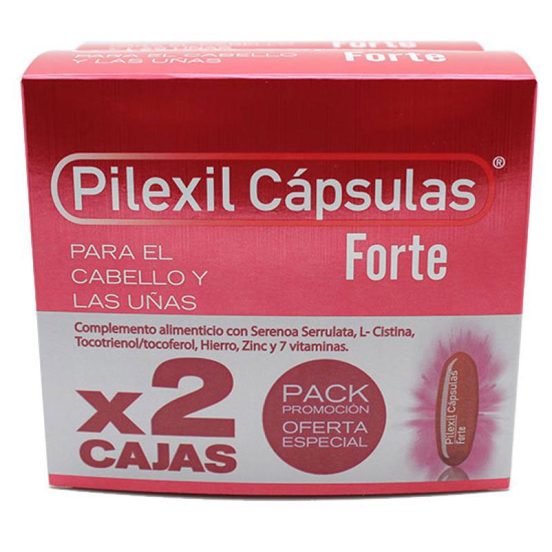 PILEXIL CAPSULAS FORTE CABELLO Y UÑAS 100 CAPSULAS