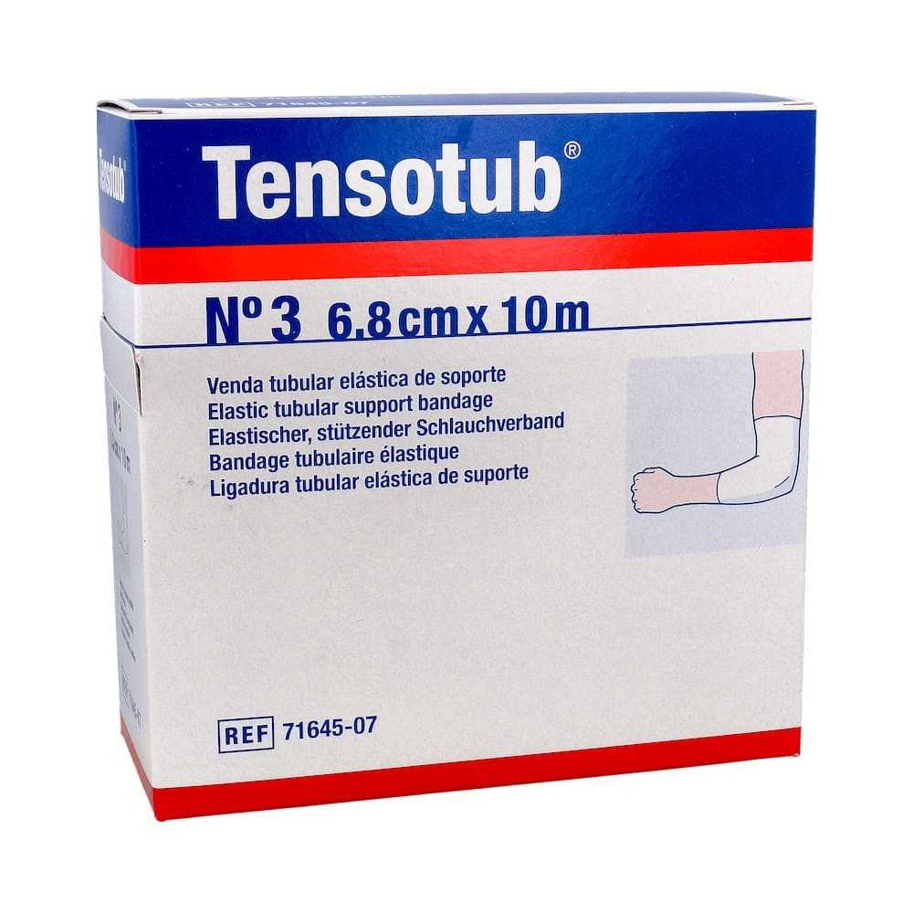 VENDA TUBULAR ELASTICA TENSOTUB 1 UNIDAD 10 m x 6,8 cm N-3 BRAZO